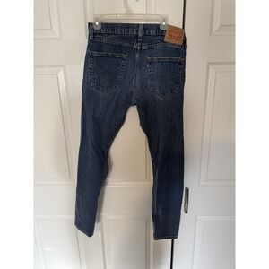 Levi's 512 Jeans Mens 33x32 Blue Slim Fit Tapered Denim